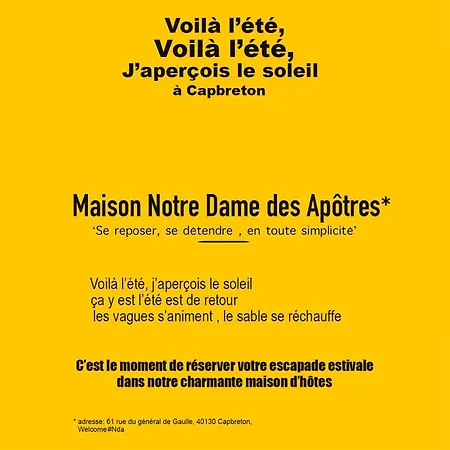 Maison Notre Dame Des Apotres Capbreton